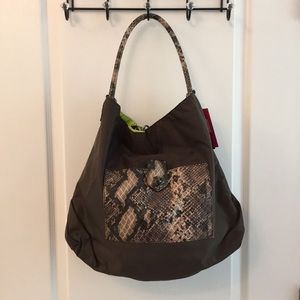 Reversible Falchi Brown and Green Bag